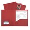 C-Line Products TwoPocket Heavyweight Poly Portfolio Folder, Red Set of 25 Folders, 25PK 33954-BX - alternate 1
